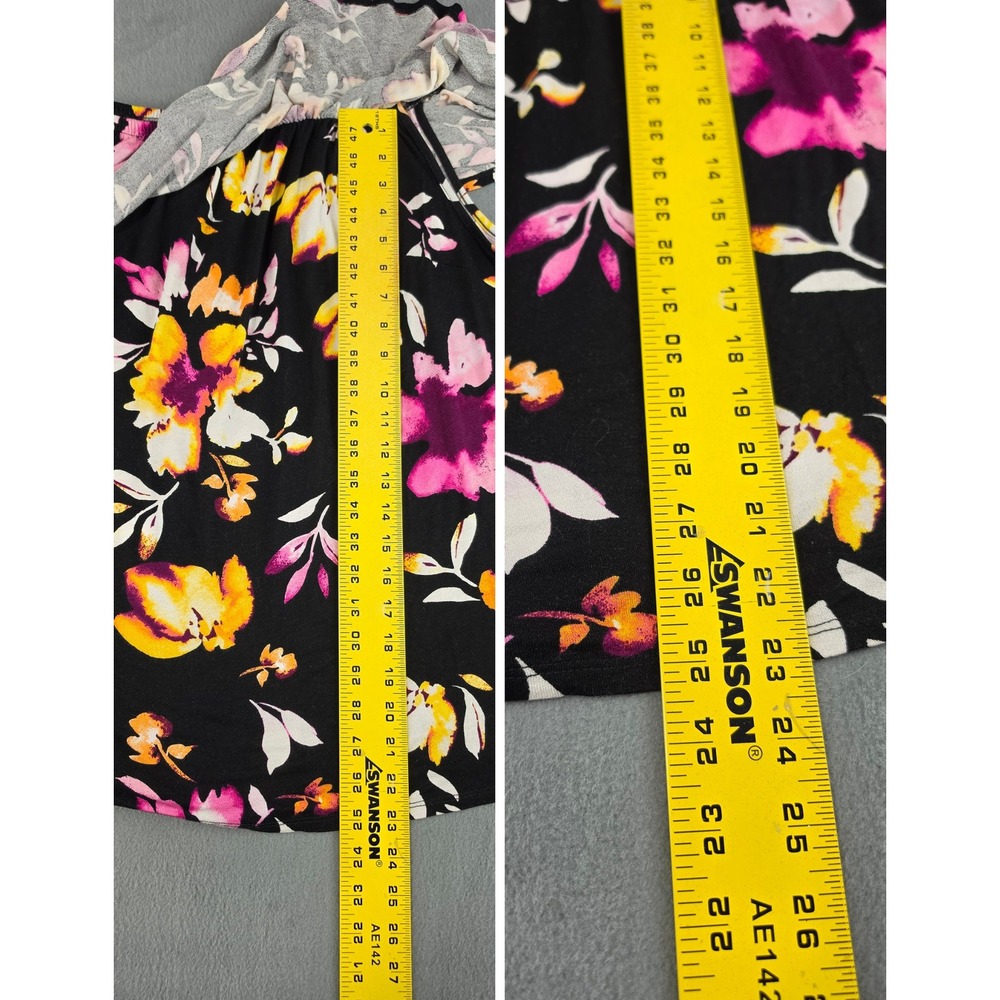 Lane Bryant Floral Off Shoulder Blouse Womens 18/20 - Picture 6 of 7